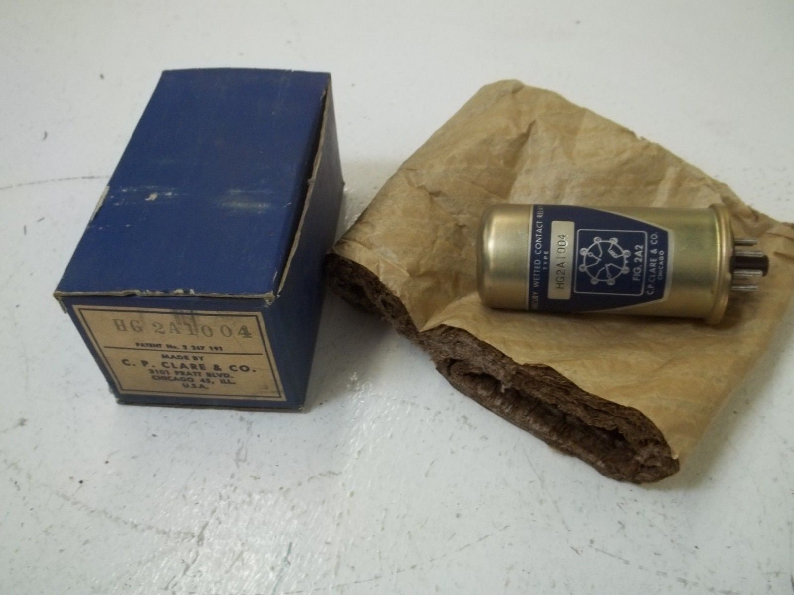 C.P. CLARE & CO. HG2A1004 *NEW IN BOX*
