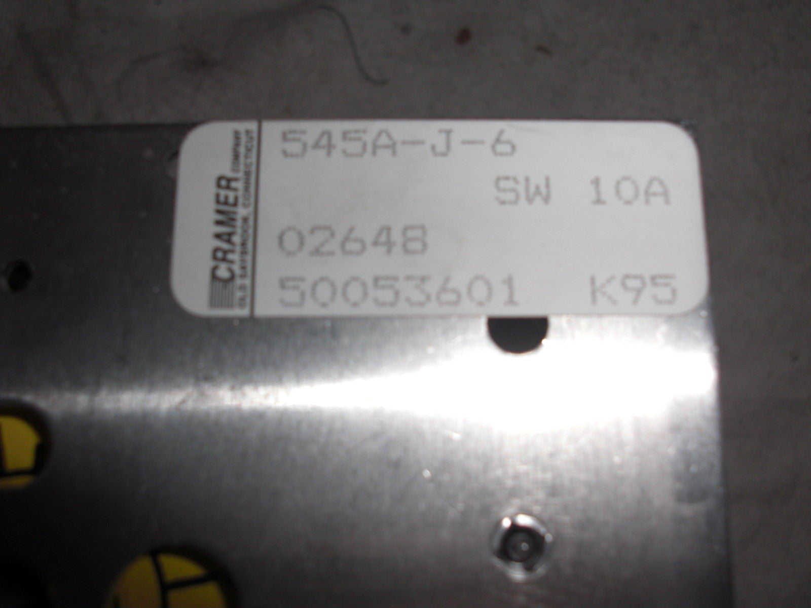 CRAMER 545A-J-6 *NEW*