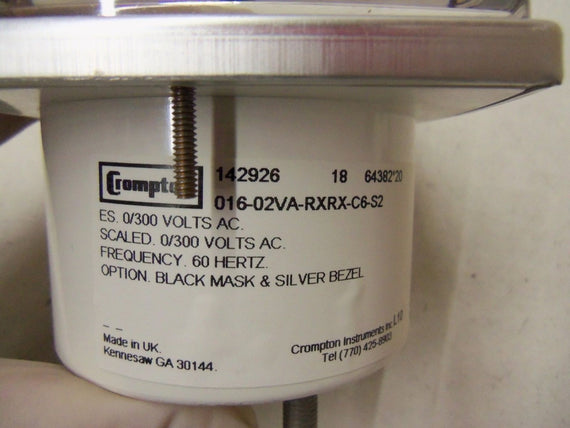 CROMPTON 016-02VA-RXRX-C6-S2 *NEW IN BOX*
