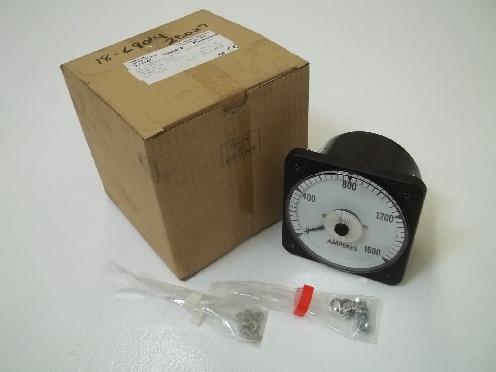 CROMPTON 07705FALSTE PANEL METER 0-1600 *NEW IN ABOX*