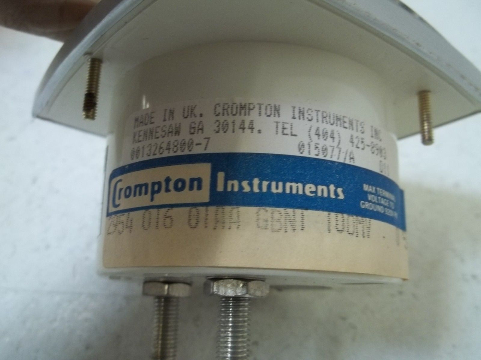 CROMPTON 295401601AAGBNT100MV050A PANEL METER 0-50 *NEW IN BOX*