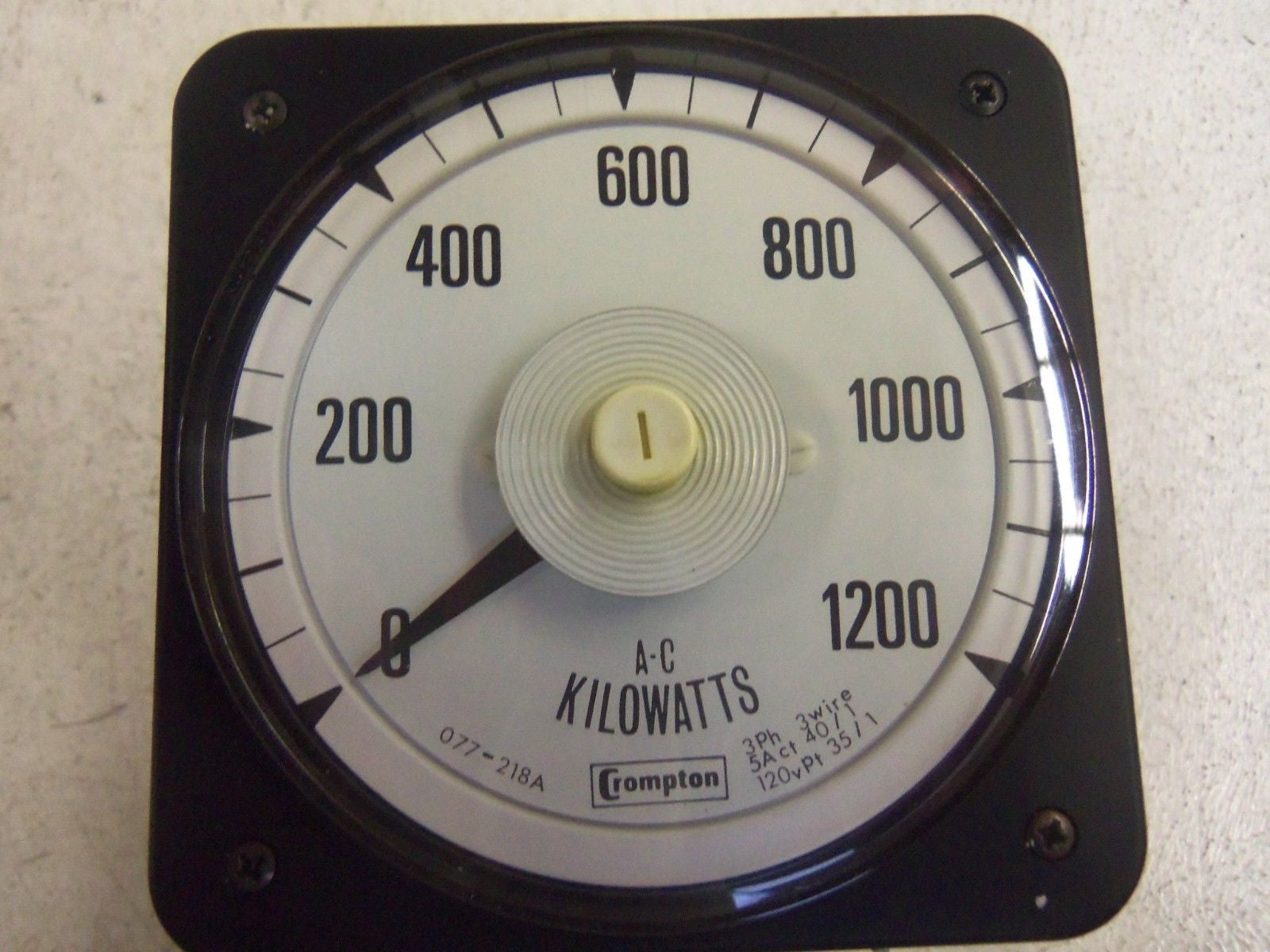 CROMPTON METER  077-218A-QQXX *NEW*