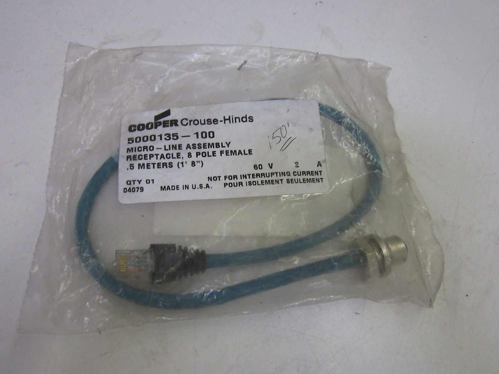 CROUSE-HINDS 5000135-100 *NEW NO BOX*