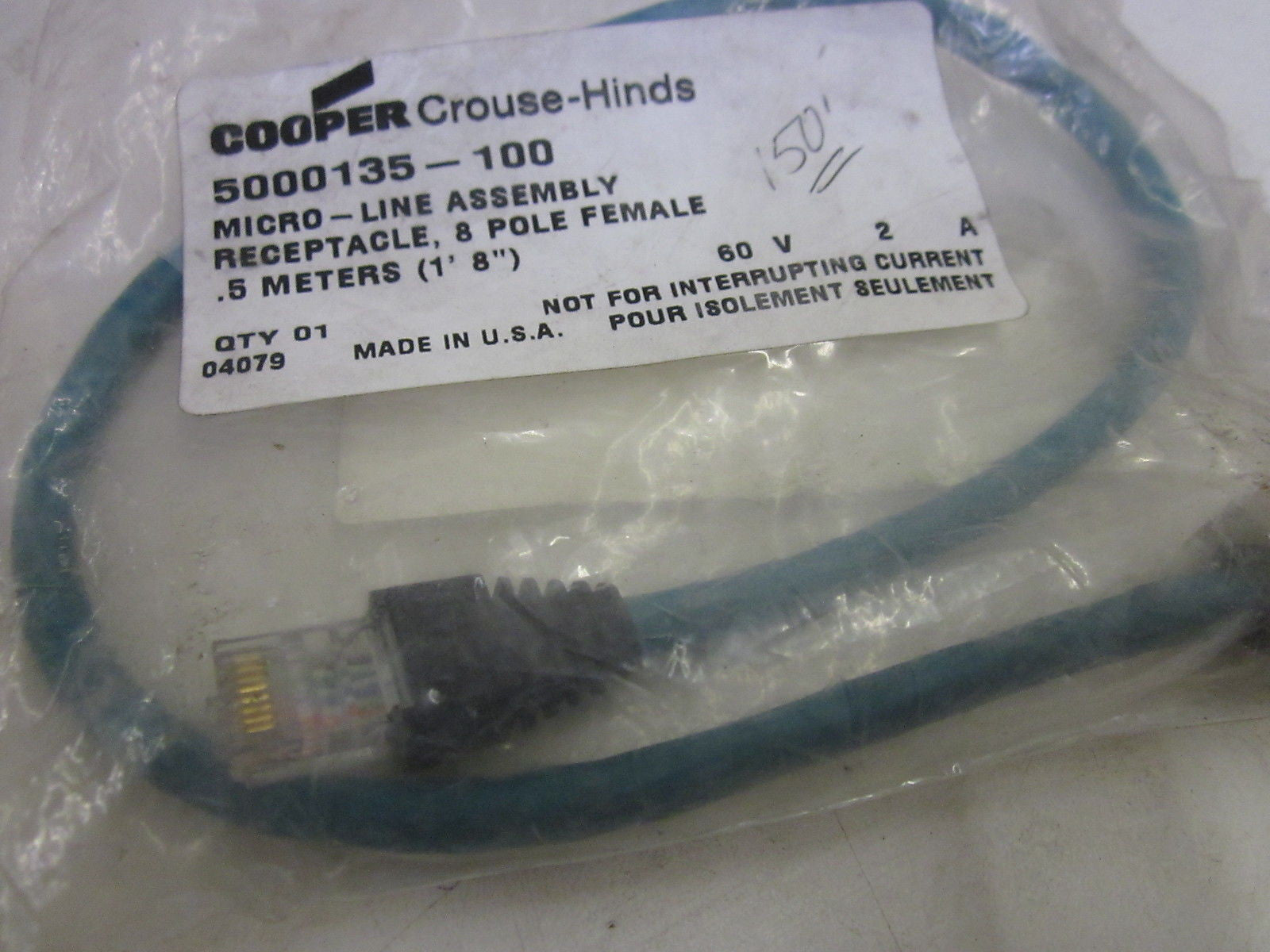 CROUSE-HINDS 5000135-100 *NEW NO BOX*