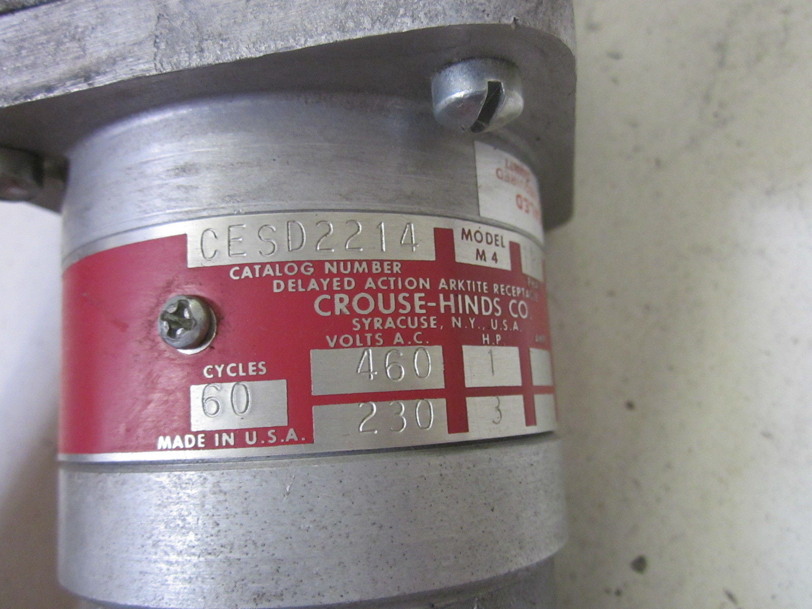 CROUSE-HINDS CESD2214 *USED*