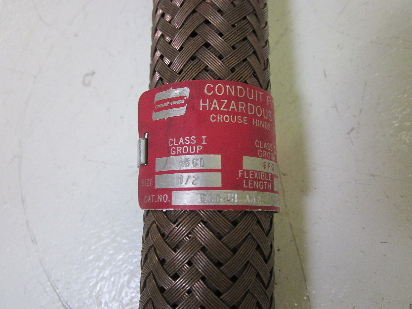 CROUSE-HINDS ECGJH-118 FLEXIBLE CONDUIT FITTING 1/2"  *NEW*