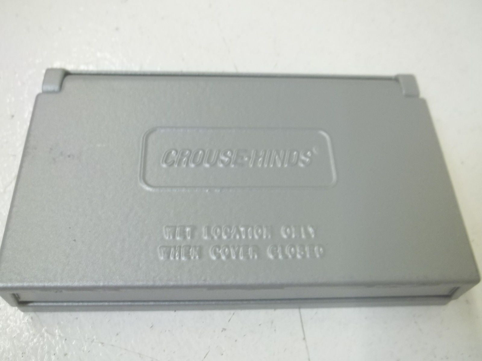 CROUSE-HINDS WLGFFS RECEPTACLE COVER *NEW IN BOX*