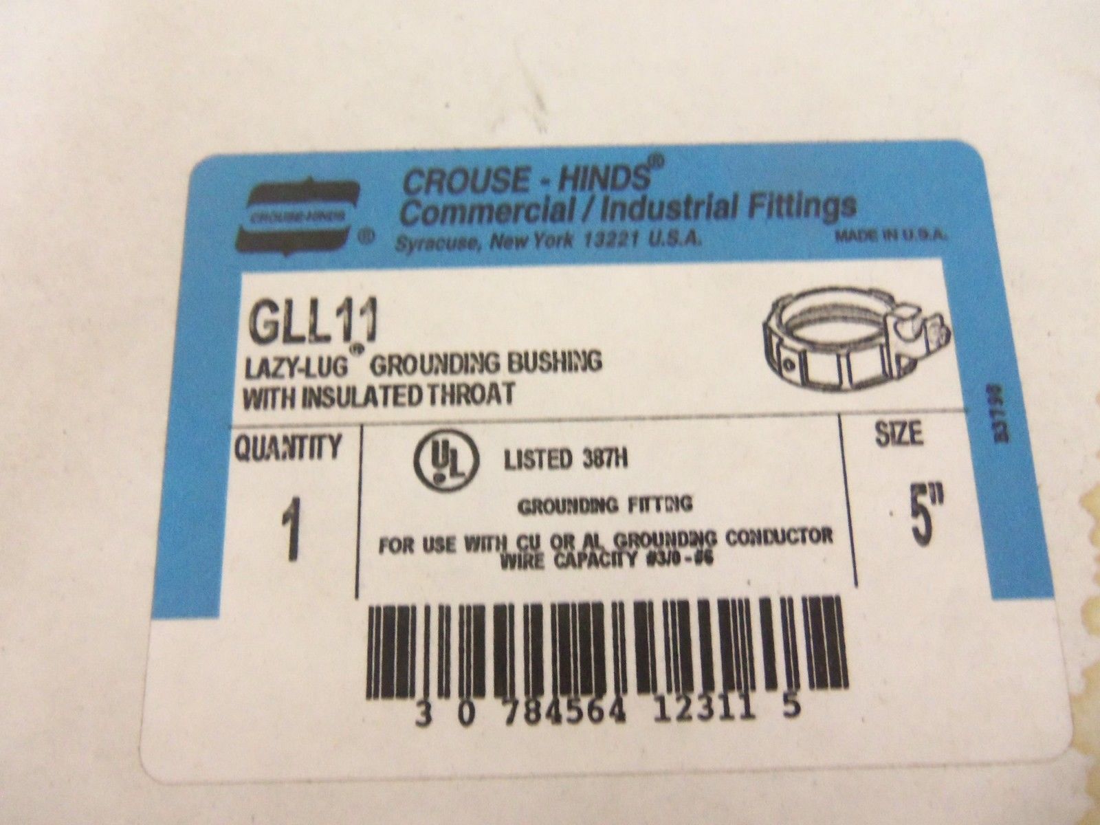 CROUSE-HINDS GLL11 CONDUIT *NEW IN BOX*