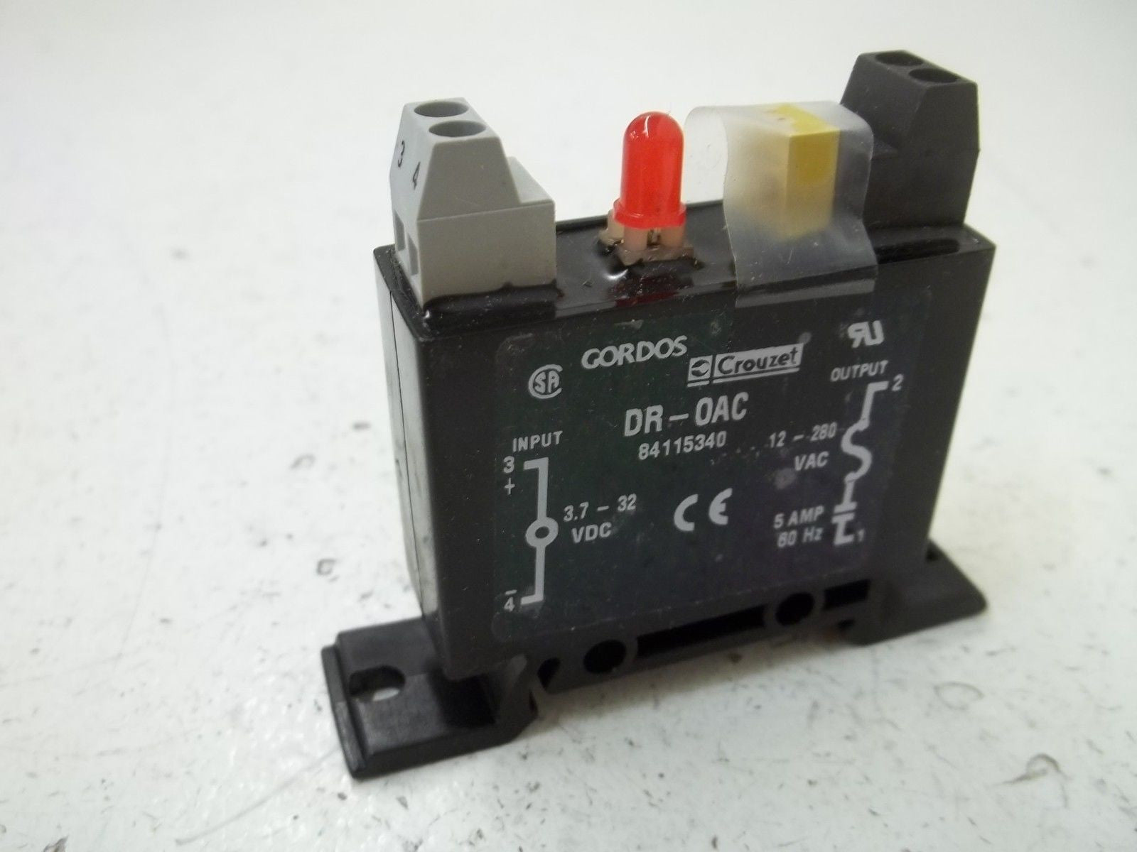 GORDOS CROUZET DR-OAC SOLID STATE RELAY *USED*
