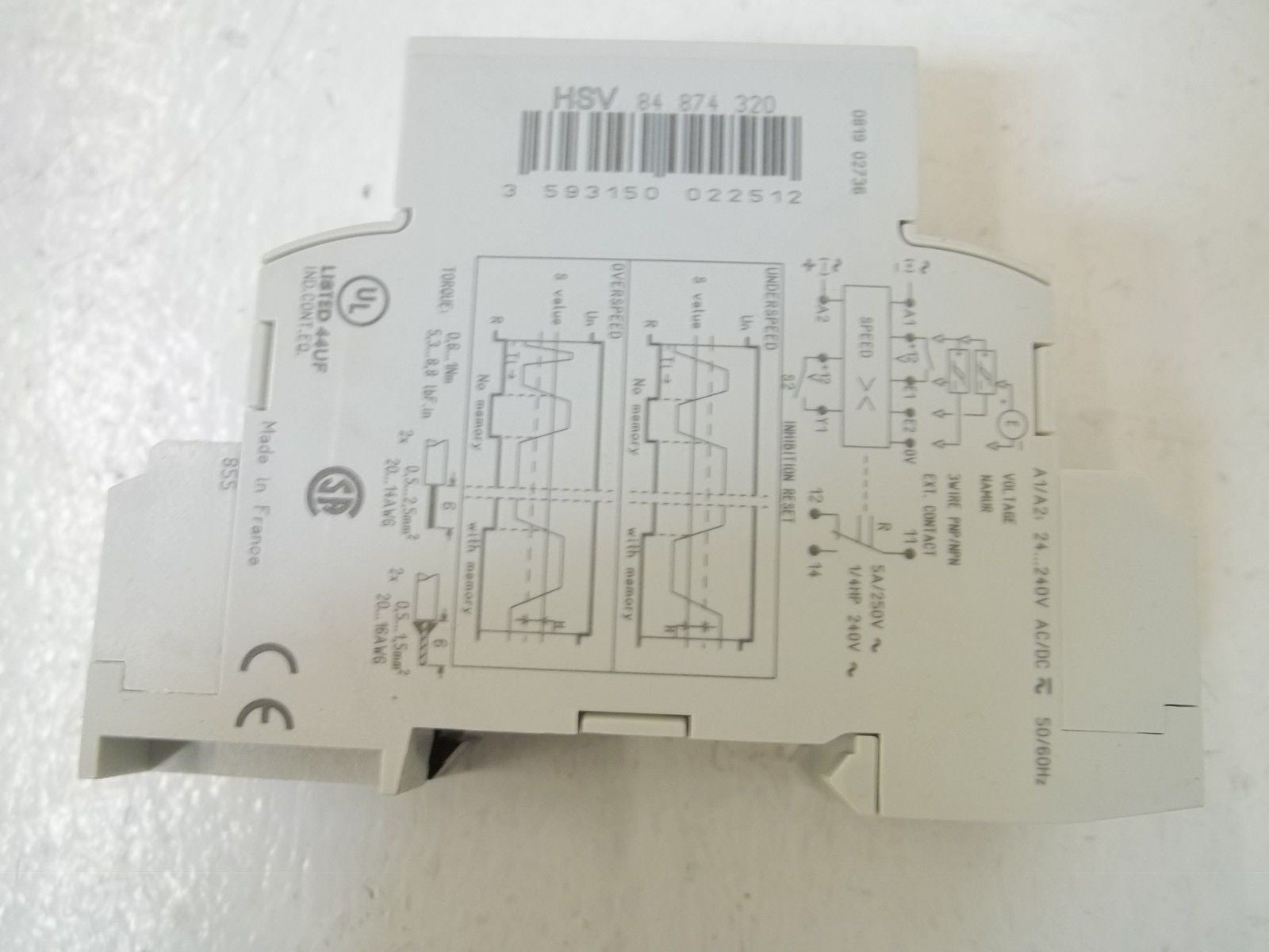 CROUZET HSV 84874320 RELAY *NEW IN BOX*