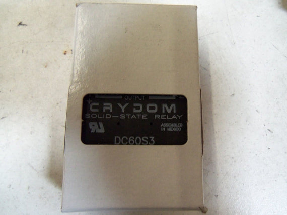 CRYDOM D60S3 SOLID-STATE RELAY *NEW IN BOX*