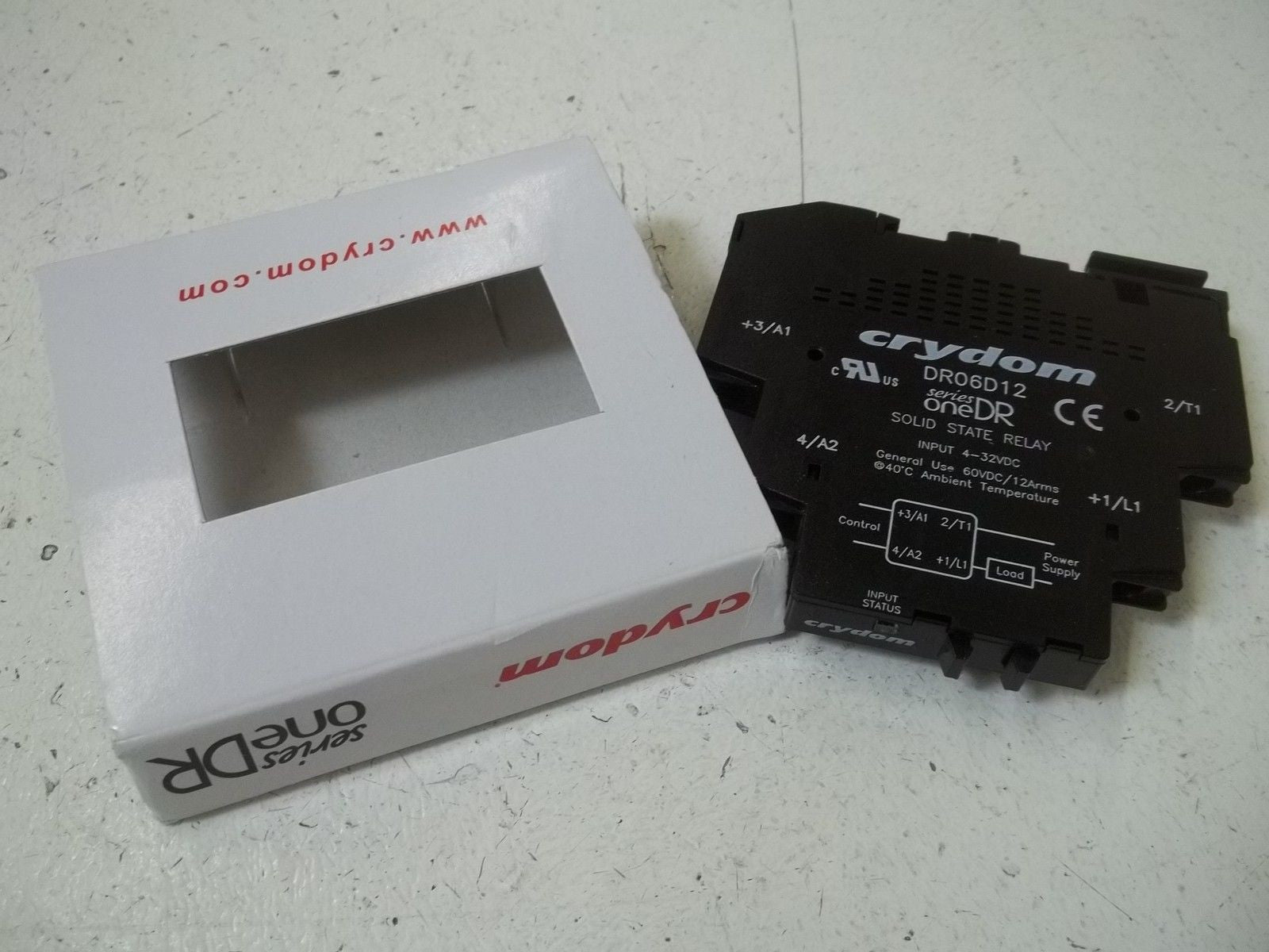 CRYDOM DR06D12 SOLID STATE RELAY *NEW IN BOX*
