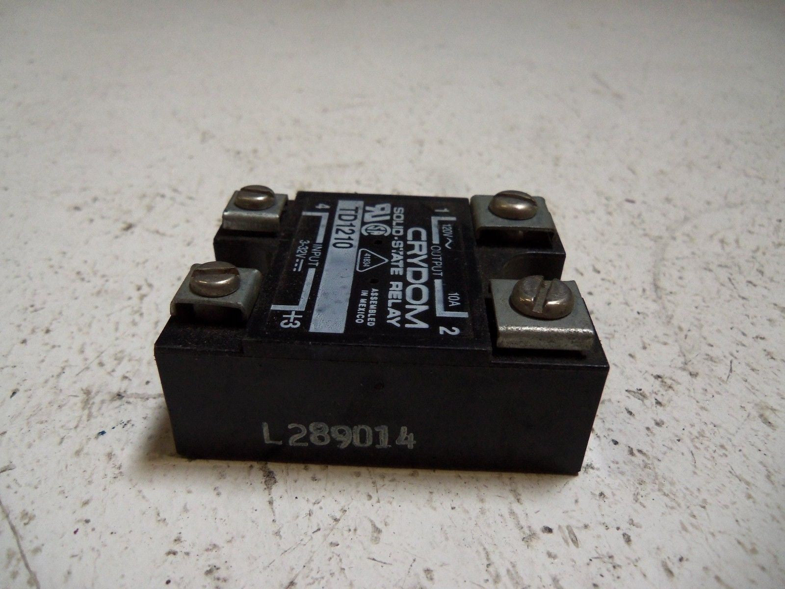 CRYDOM TD1210 SOLID STATE RELAY *USED*