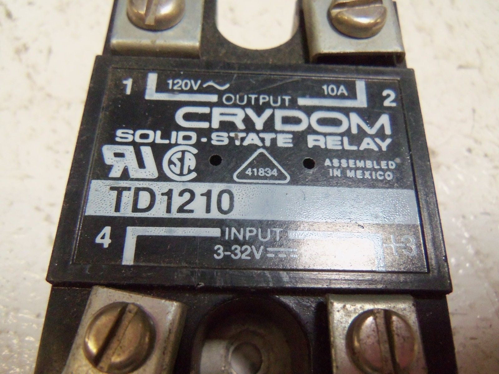 CRYDOM TD1210 SOLID STATE RELAY *USED*