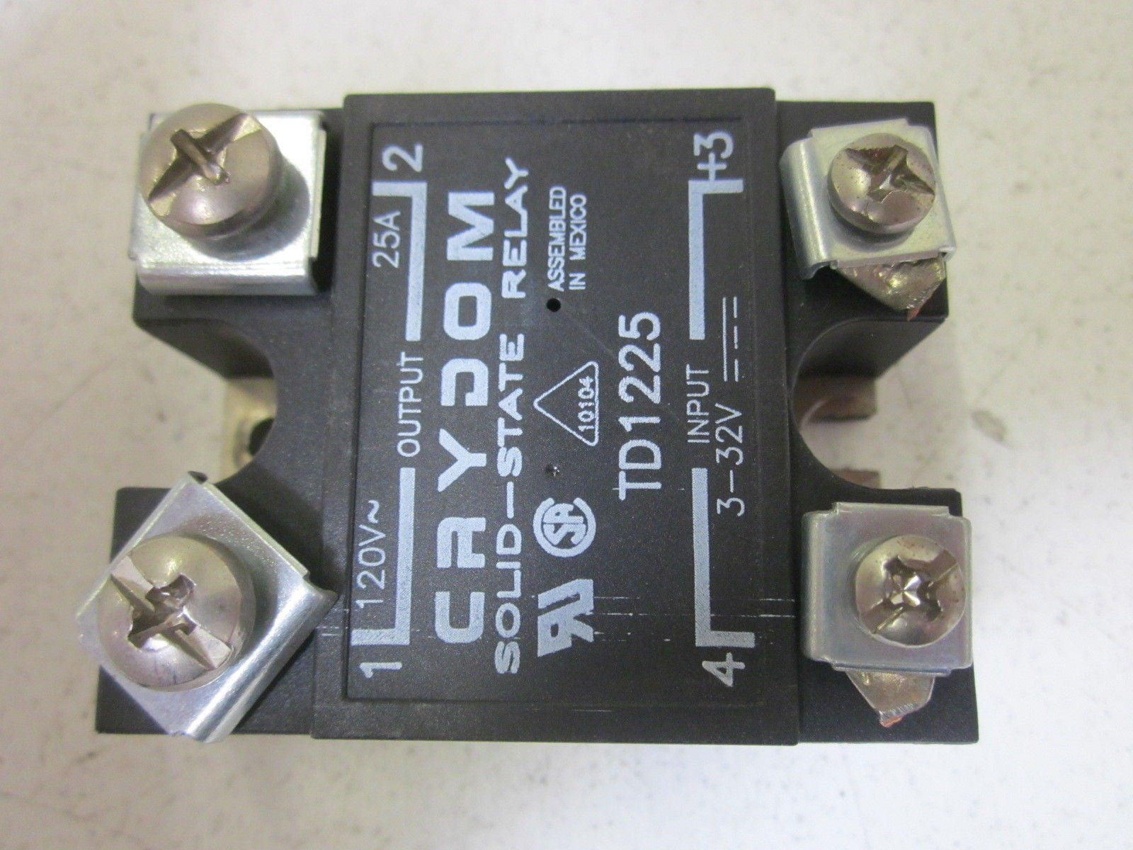CRYDOM TD1225 SOLID STATE RELAY *NEW NO BOX*