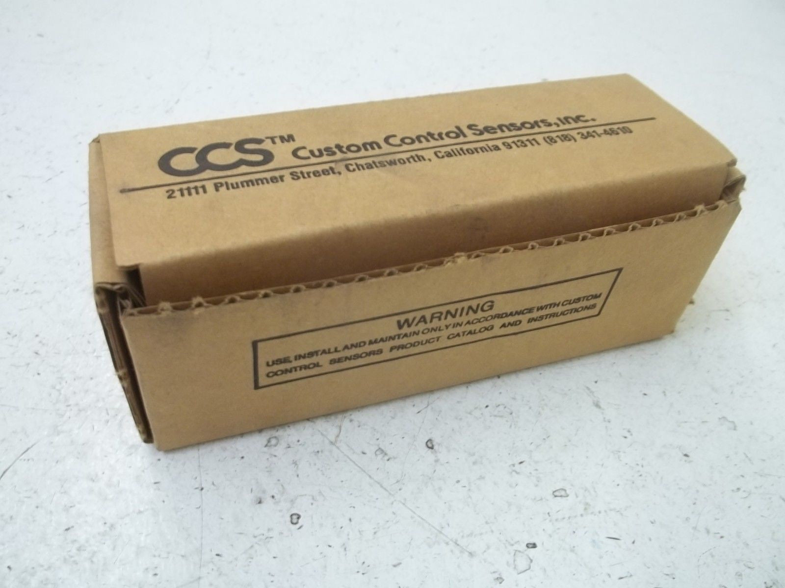 CUSTOM CONTROL SENSORS, INC. 694P14 PRESSURE SWITCH 60PSIG*NEW IN BOX*