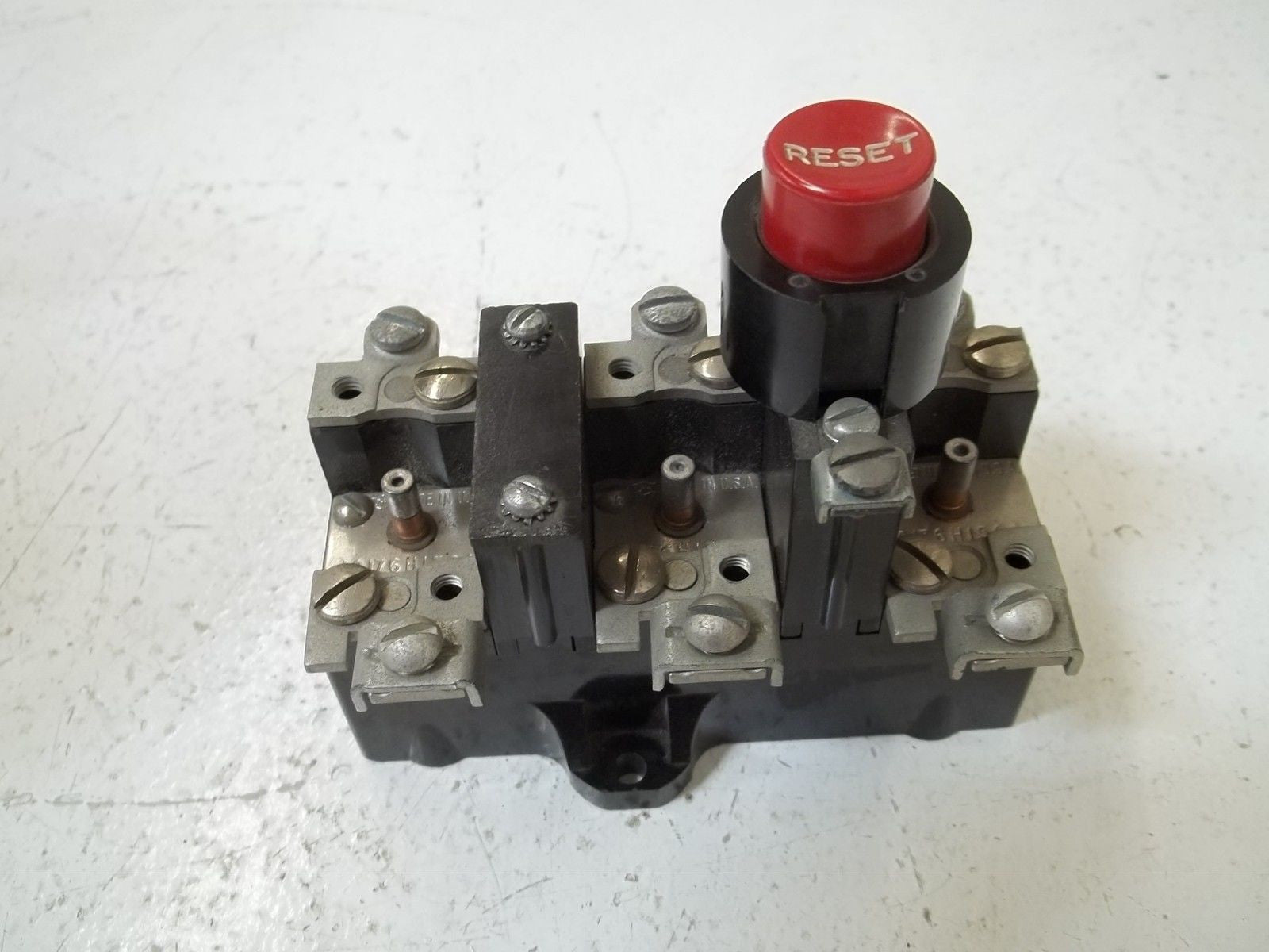 CUTLER HAMMER 10-1308-5 OVERLOAD RELAY WITH RESET *USED*