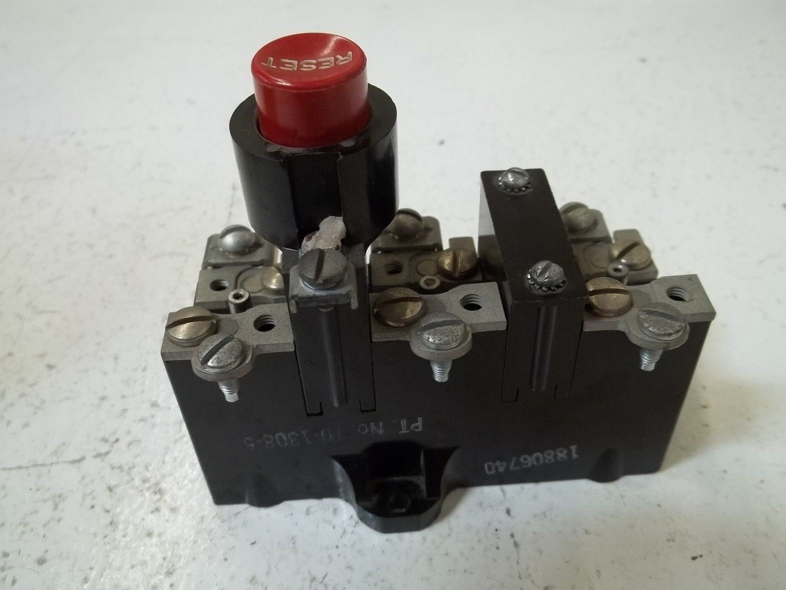 CUTLER HAMMER 10-1308-5 OVERLOAD RELAY WITH RESET *USED*