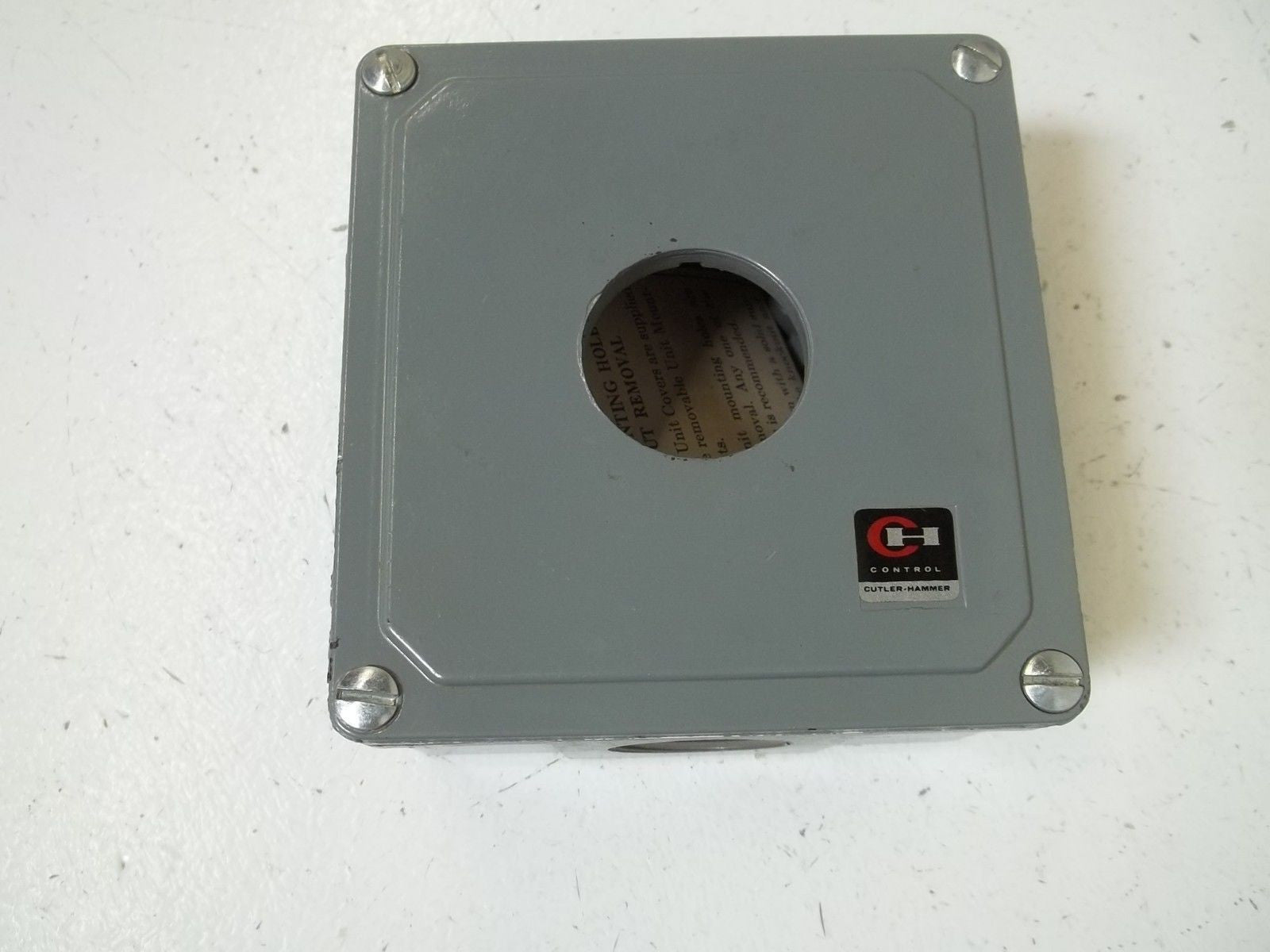 CUTLER HAMMER 10250TN1  ENCLOSURE *USED*