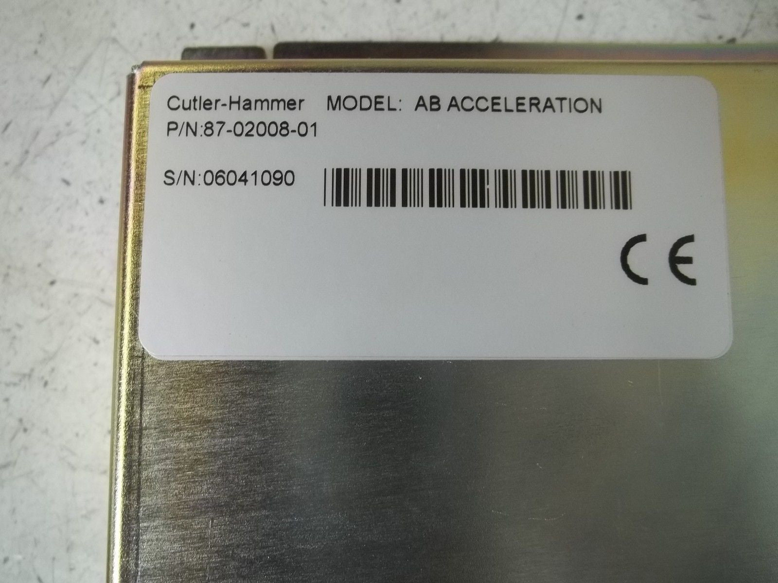 CUTLER HAMMER 87-02008-01 ACCELERATION *NEW IN BOX*