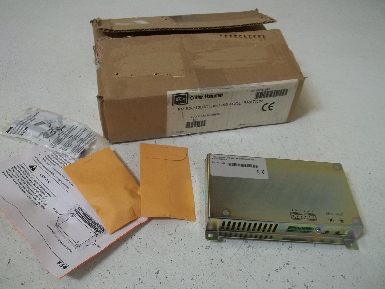 CUTLER HAMMER 87-02008-01 ACCELERATION *NEW IN BOX*