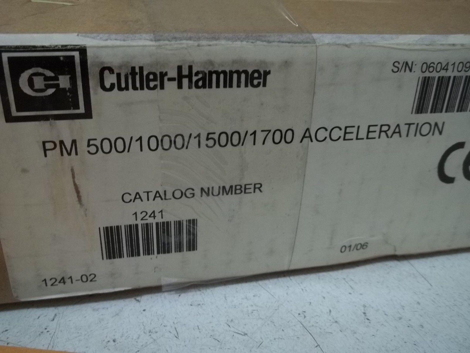 CUTLER HAMMER 87-02008-01 ACCELERATION *NEW IN BOX*