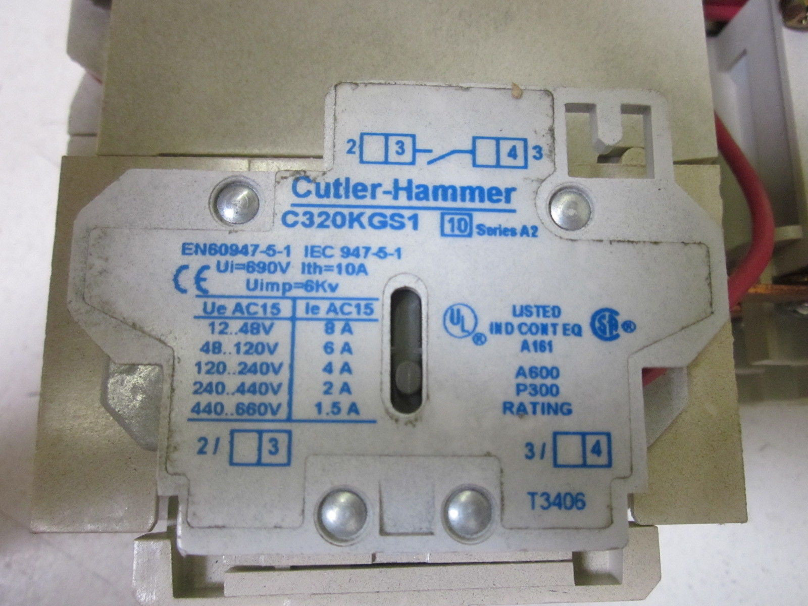 CUTLER HAMMER AN16GN0/C306GN3/C320KGS1 *USED*