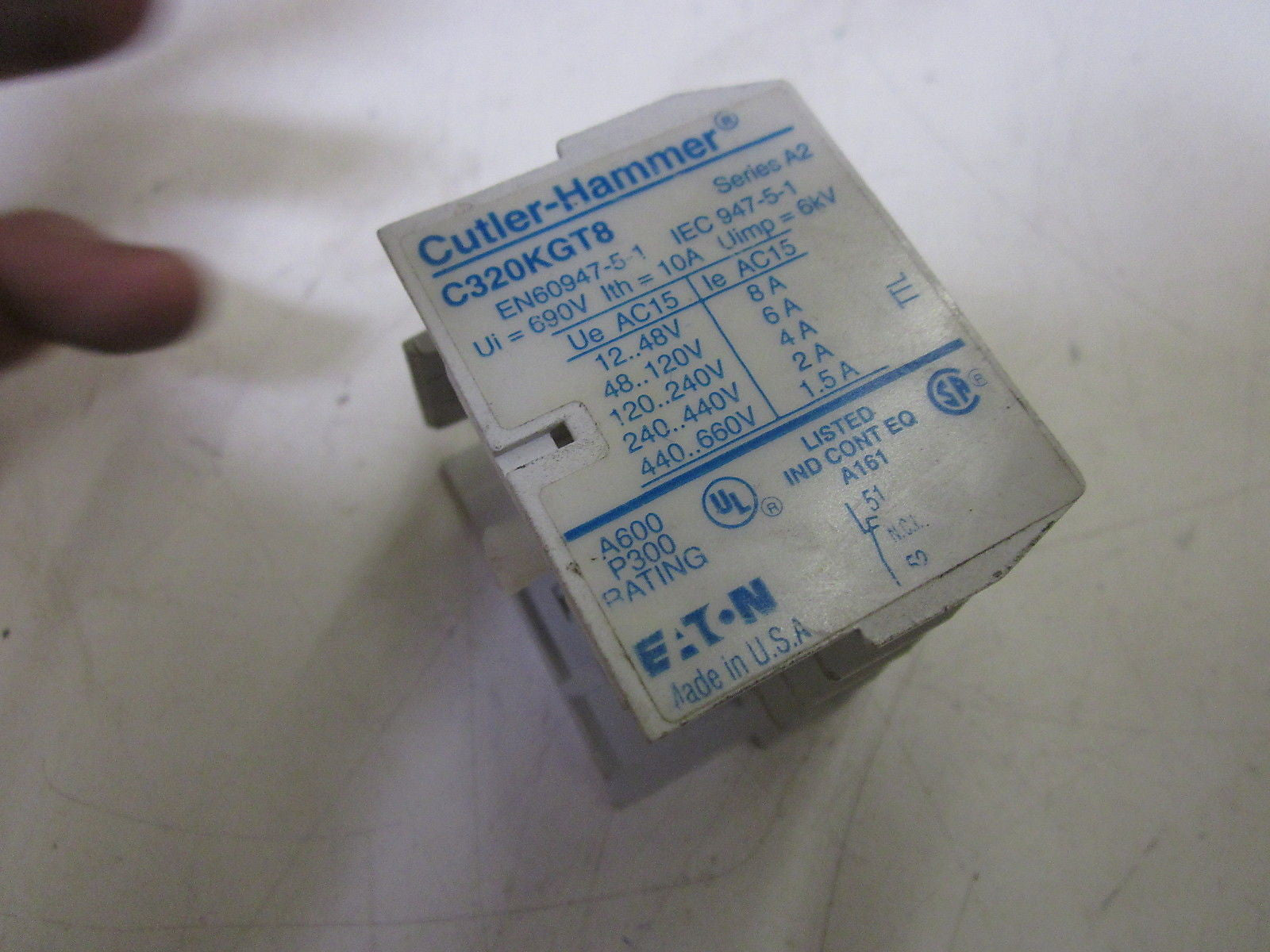 CUTLER HAMMER C320KGT8 *USED*