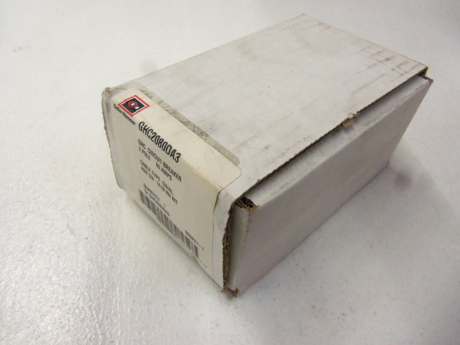 CUTLER HAMMER CIRCUIT BREAKER GHC2080DA3 *NEW IN BOX*