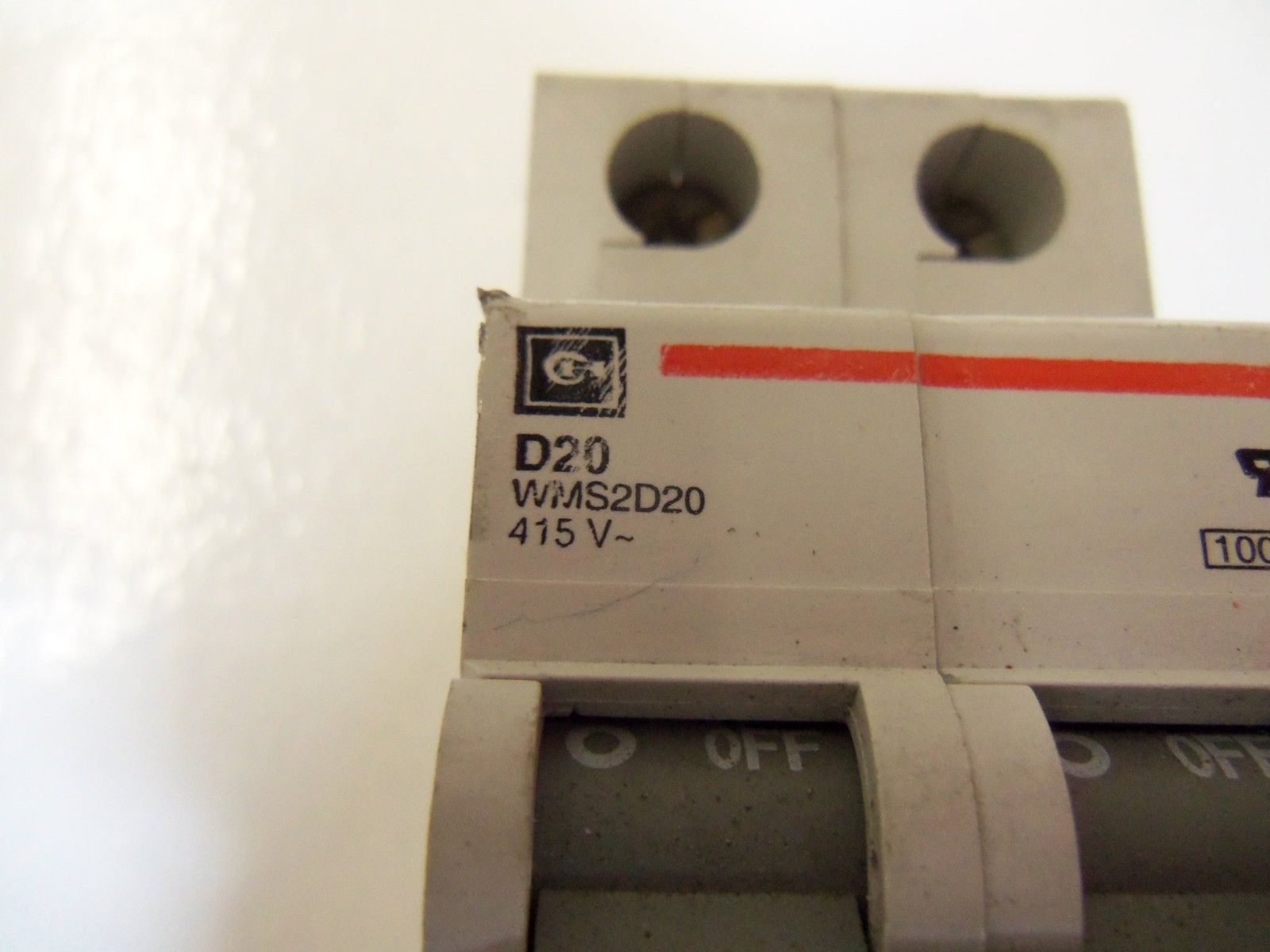 CUTLER HAMMER D20WMS2D20 *USED*