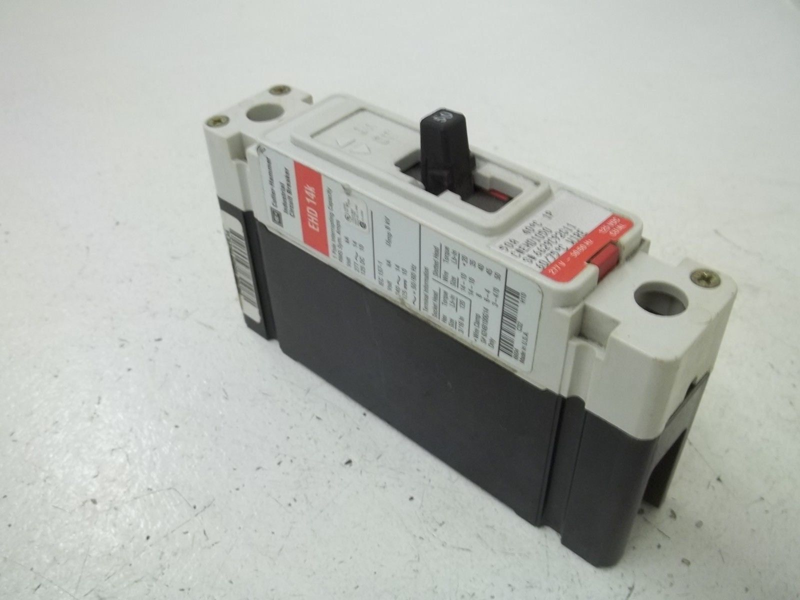 CUTLER HAMMER EHD1050 CIRCUIT BREAKER *NEW NO BOX*