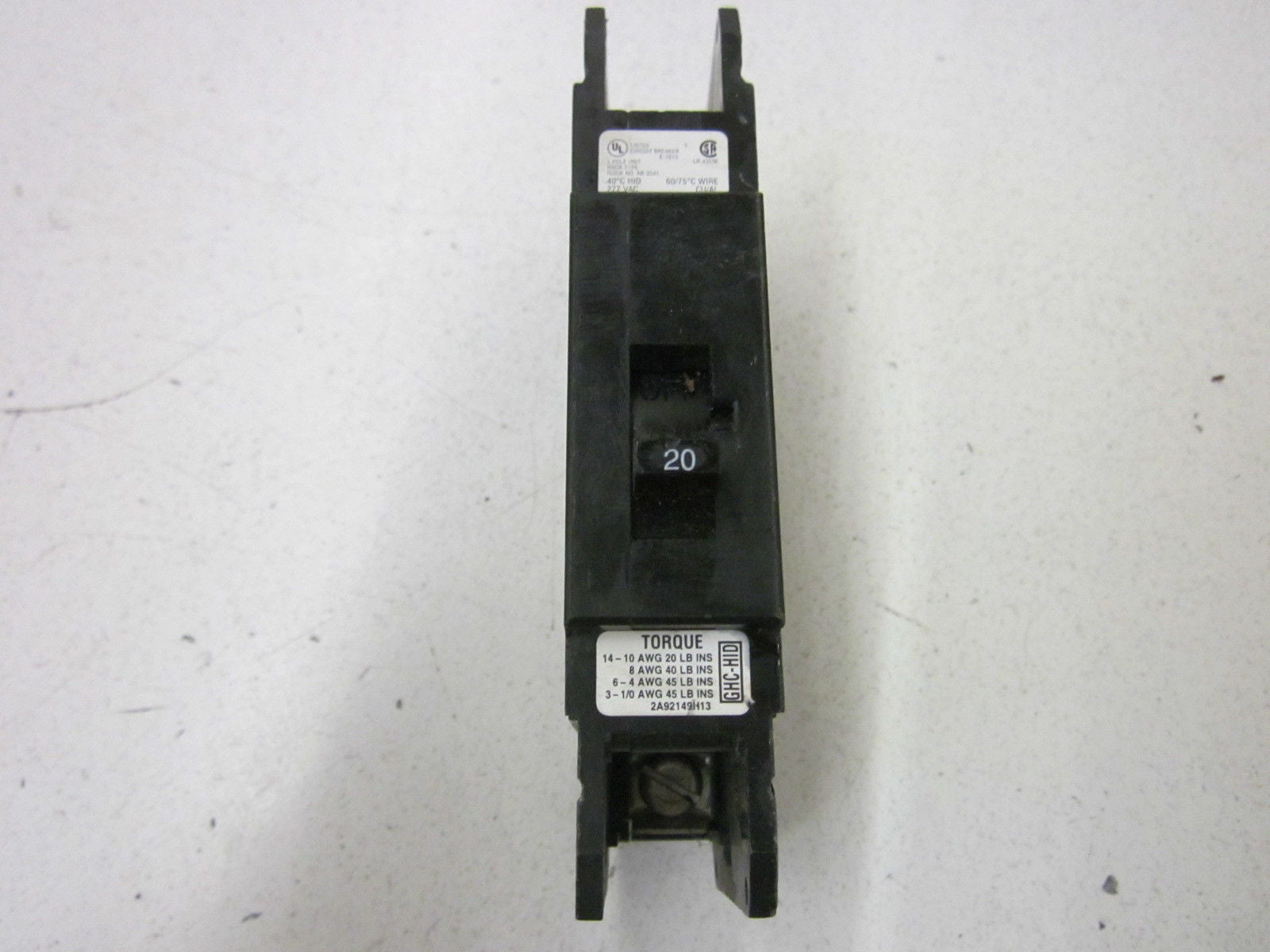 CUTLER HAMMER GHC1020HID *USED*