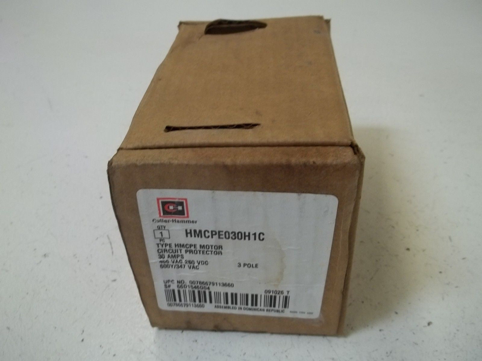 CUTLER HAMMER HMCPE030H1C CIRCUIT BREAKER *NEW IN BOX*