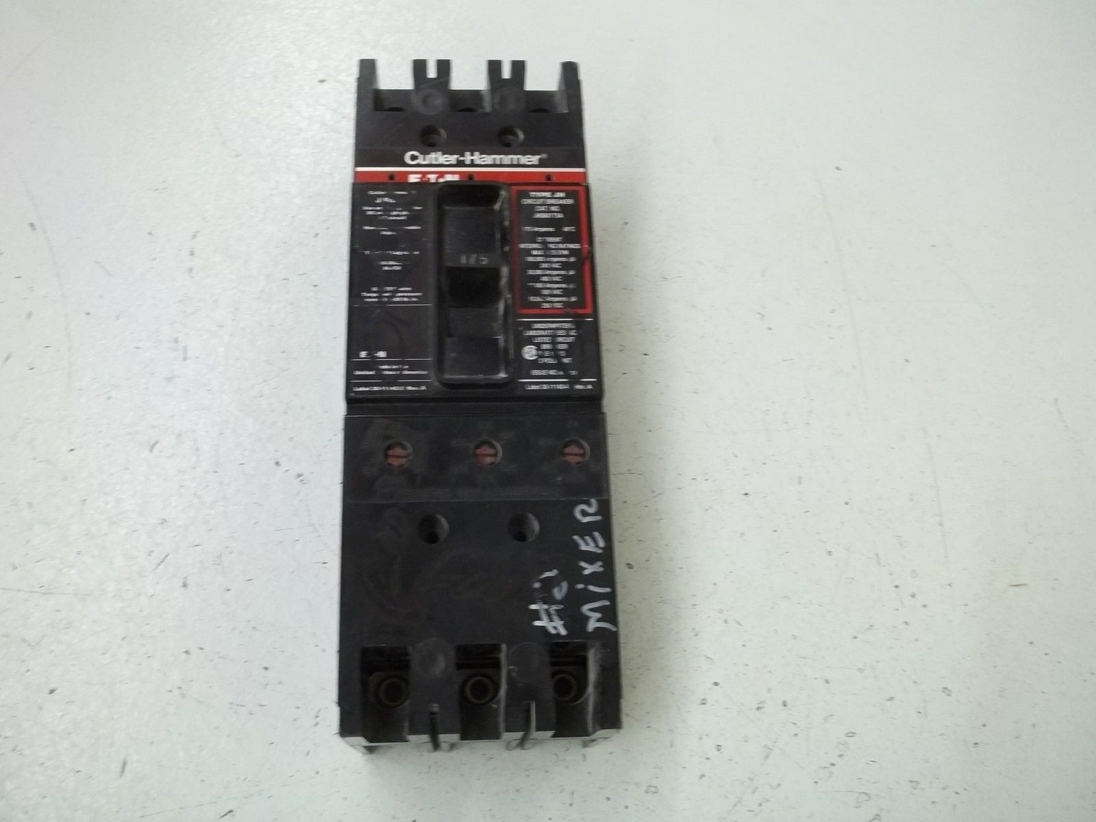 CUTLER HAMMER JH360175A CIRCUIT BREAKER *USED*