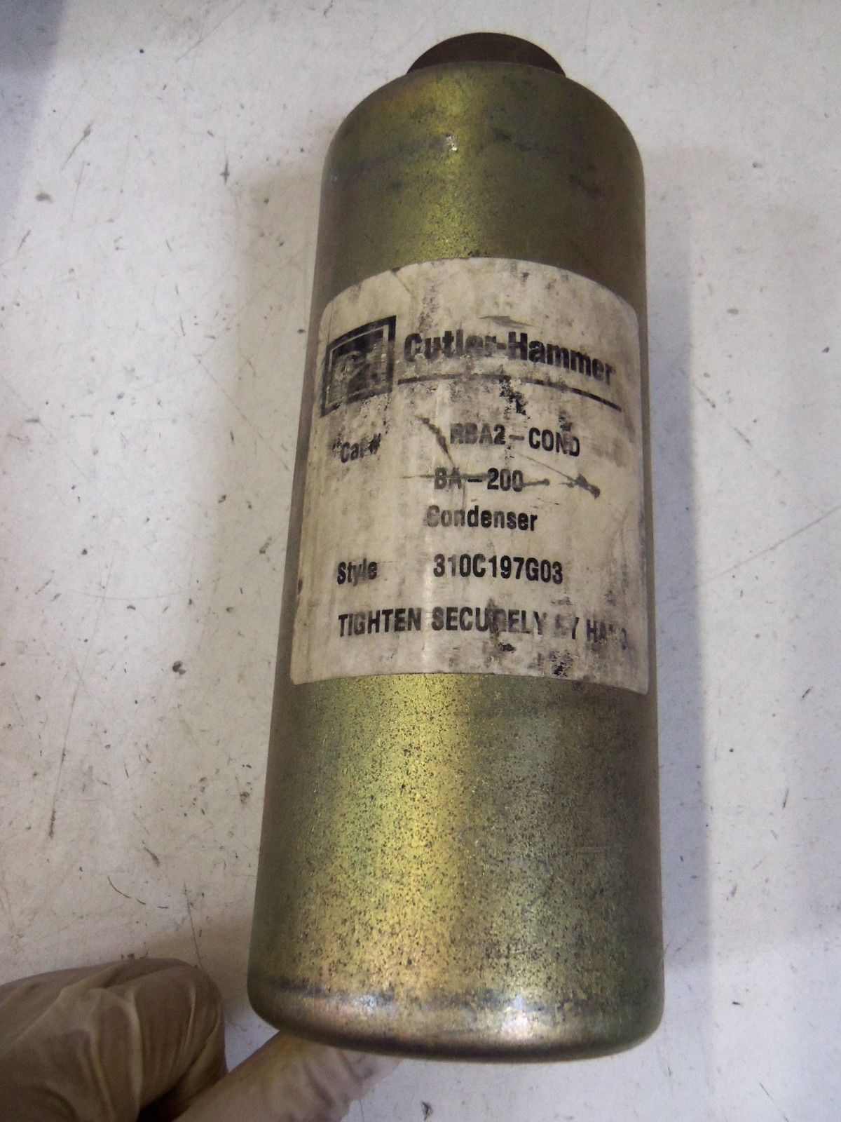 CUTLER HAMMER RBA2-COND *USED*