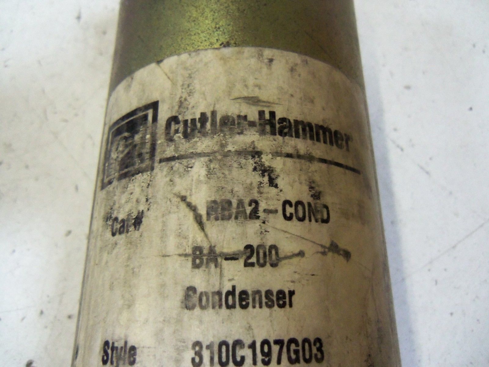 CUTLER HAMMER RBA2-COND *USED*