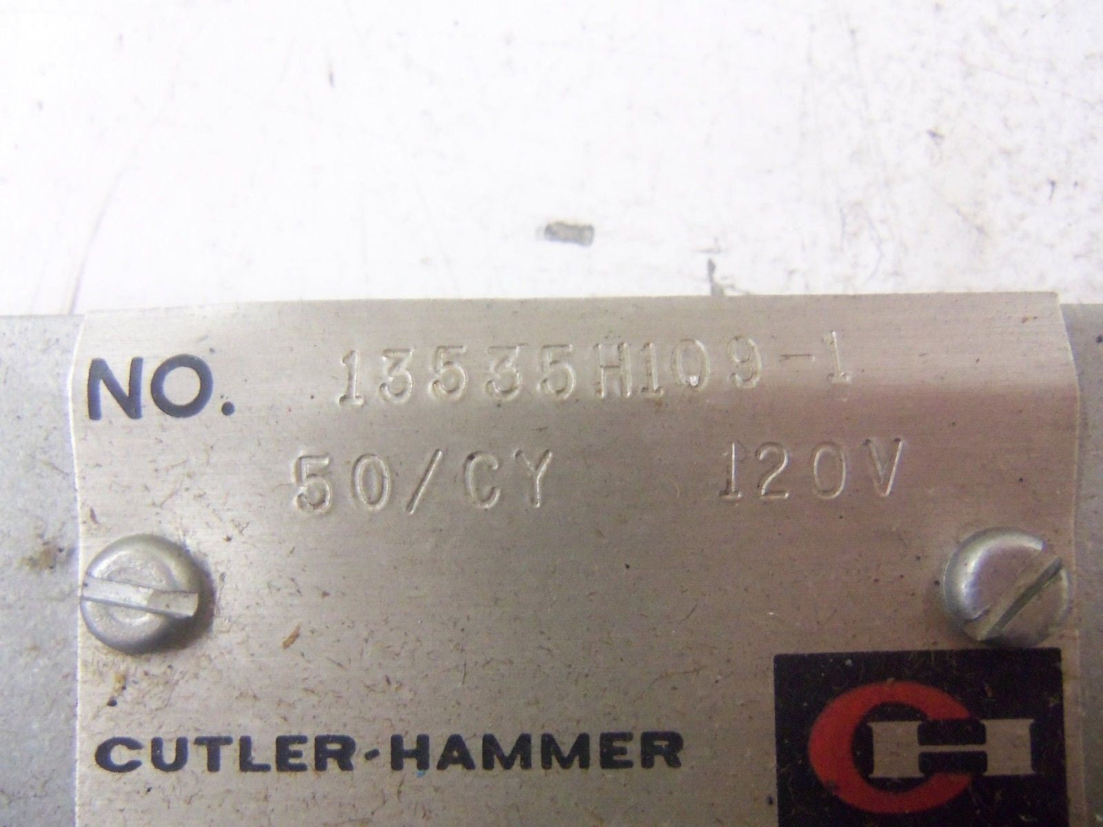 CUTLER HAMMER 13535H109-1 AC TRANSISTORIZED RELAY *USED*