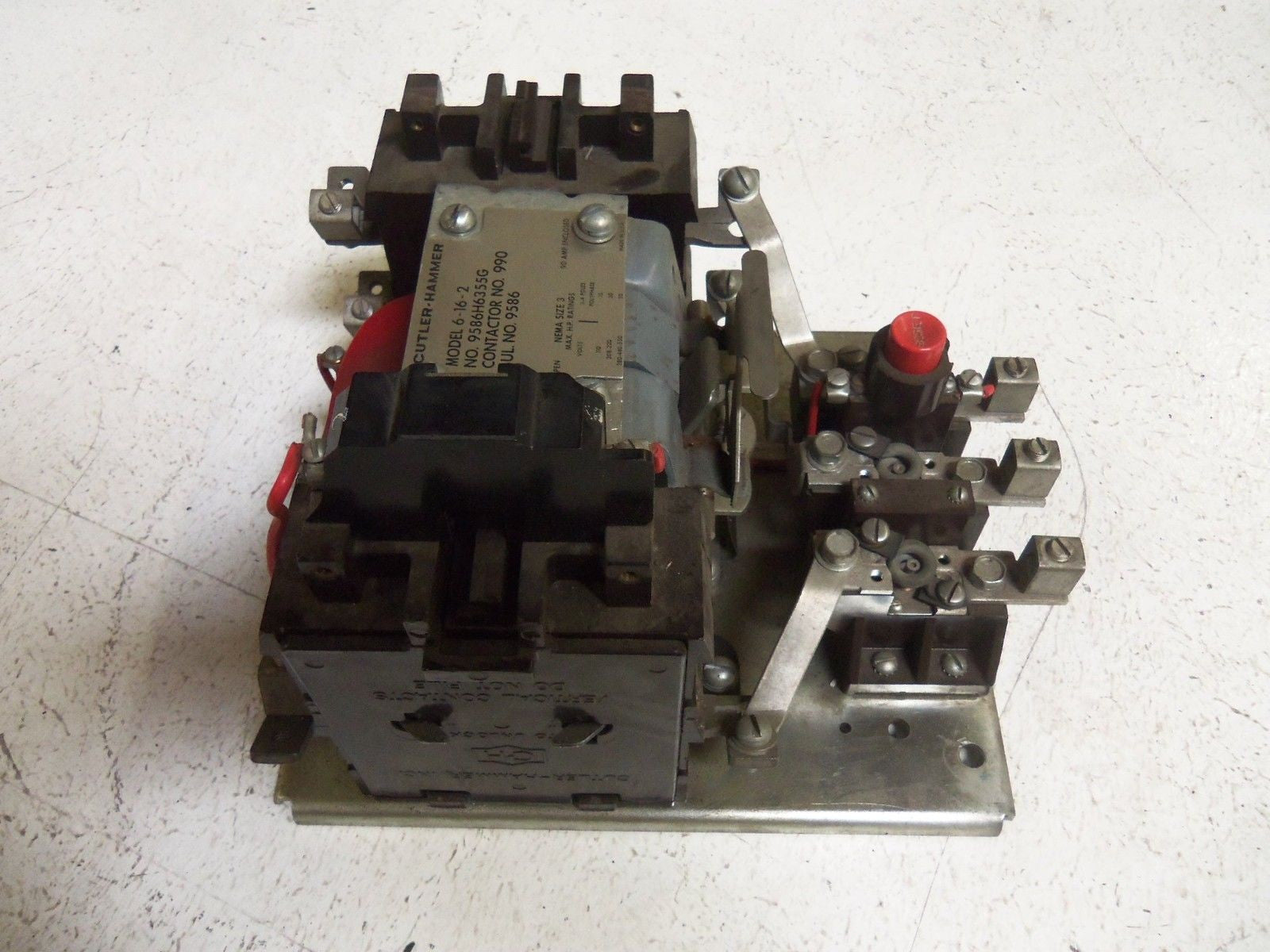 CUTLER HAMMER 6-16-2 CONTACT KIT *USED*