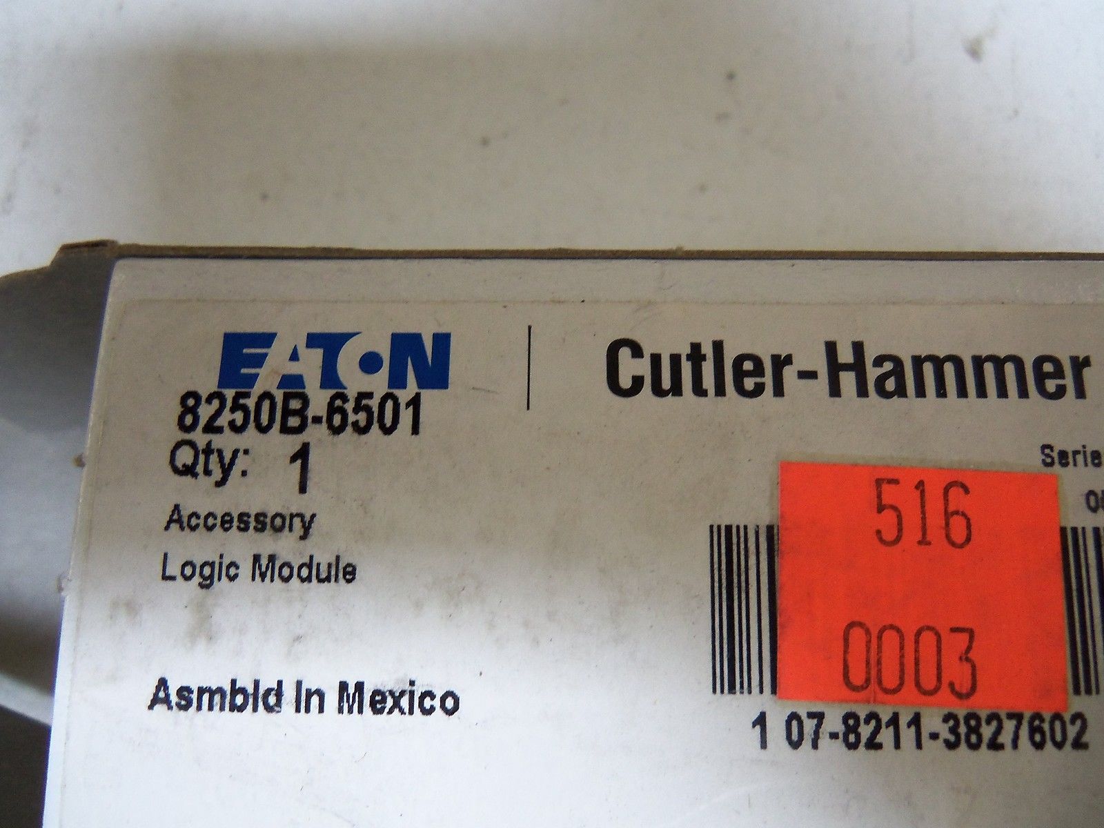 CUTLER HAMMER 8250B-6501 LOGIC MODULE *NEW IN BOX*
