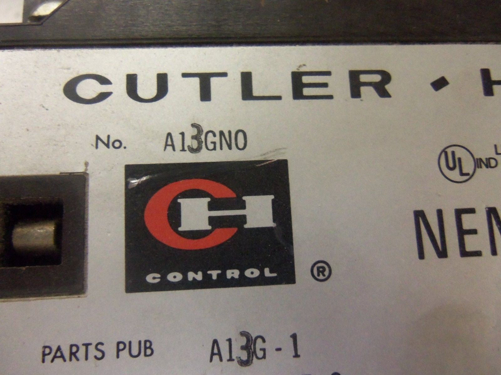 CUTLER HAMMER A13GN0 SERIES A1 *USED*