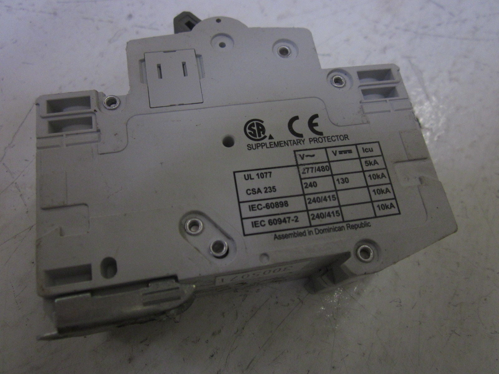 CUTLER HAMMER BREAKER WMS2C01  *USED*