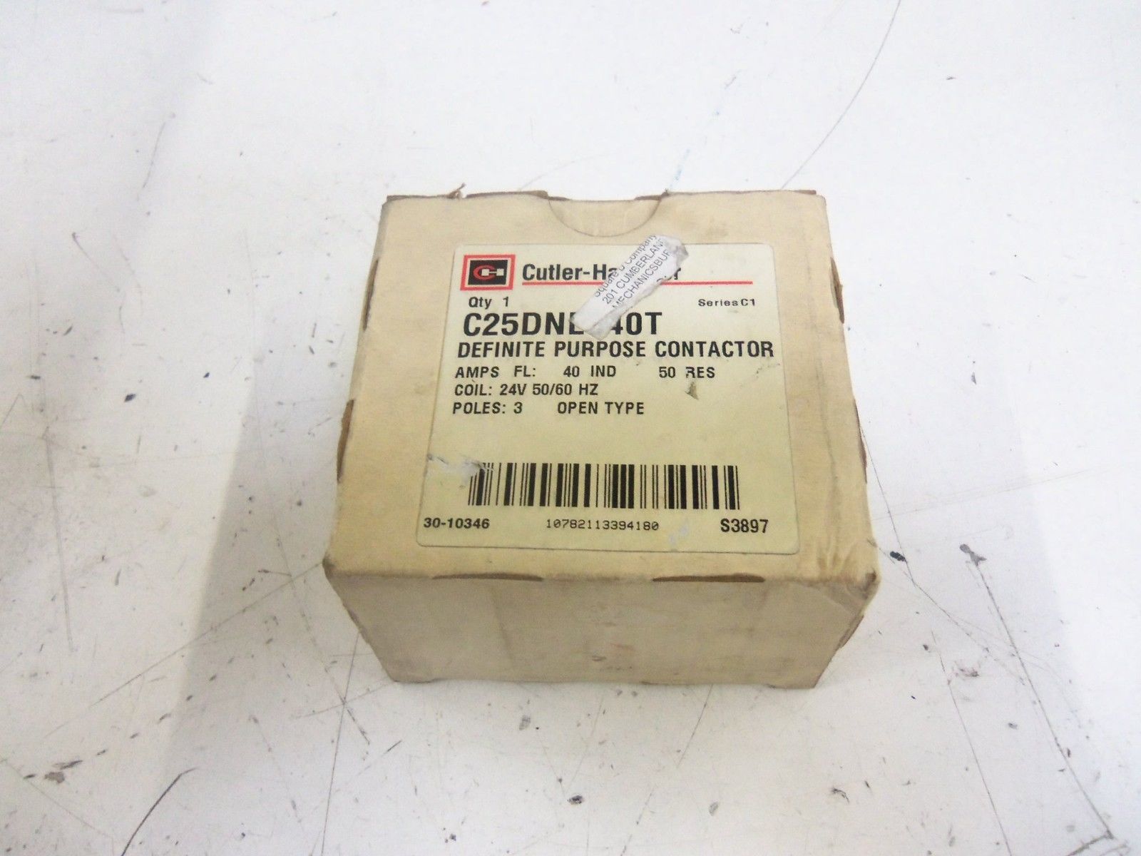 CUTLER HAMMER C25DNE340T DEFINITE PURPOSE CONTACTOR *NEW IN BOX*