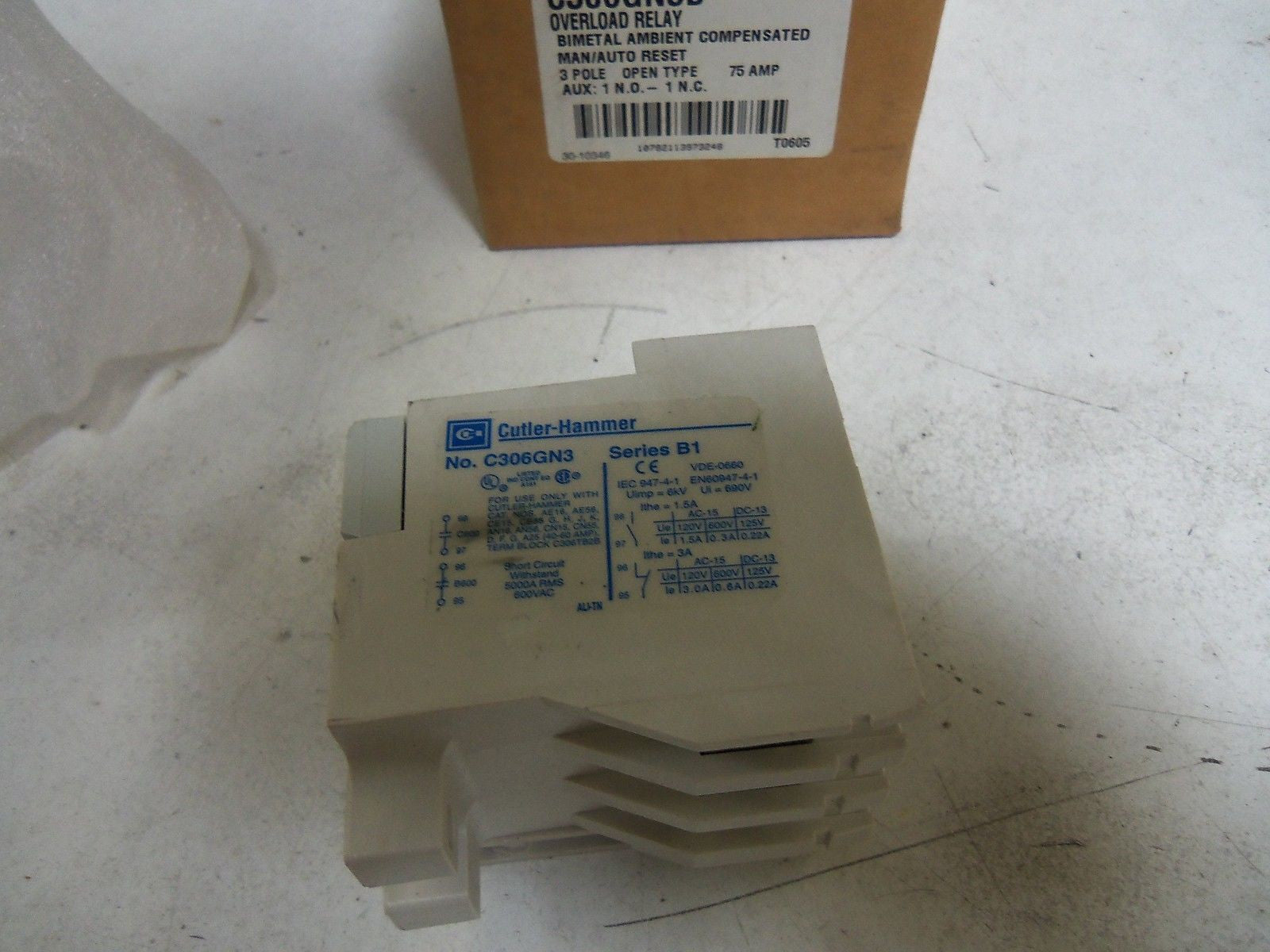 CUTLER HAMMER C306GN3B *NEW IN BOX*