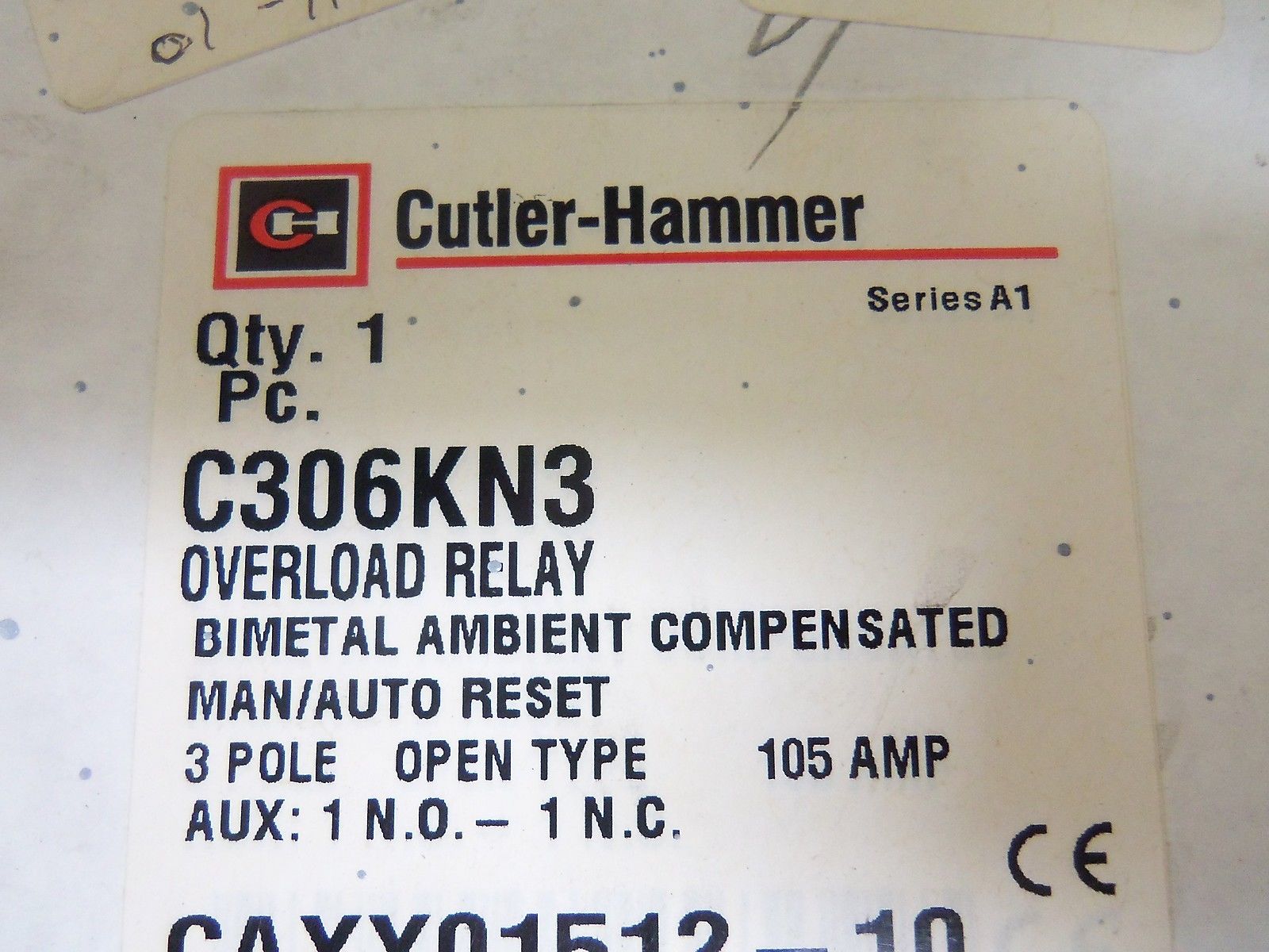 CUTLER HAMMER C306KN3 *NEW IN BOX*