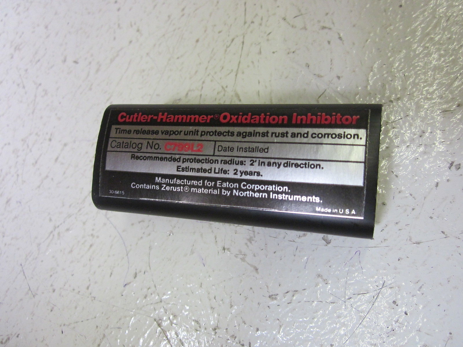 CUTLER HAMMER C799L2 OXIDATION INHIBITOR *NEW NO BOX*
