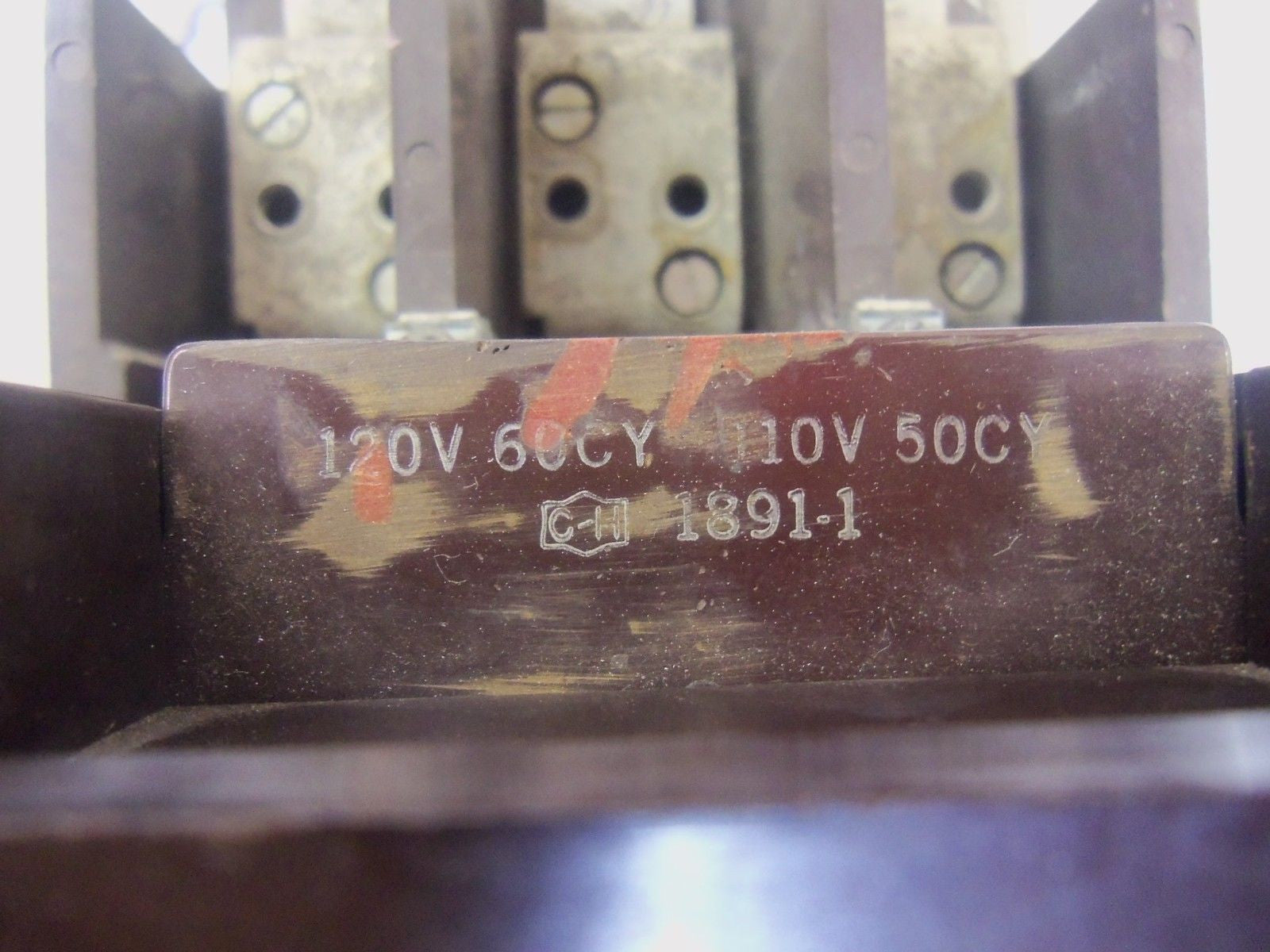 CUTLER HAMMER C832LN1 CONTACTOR 120V *USED*
