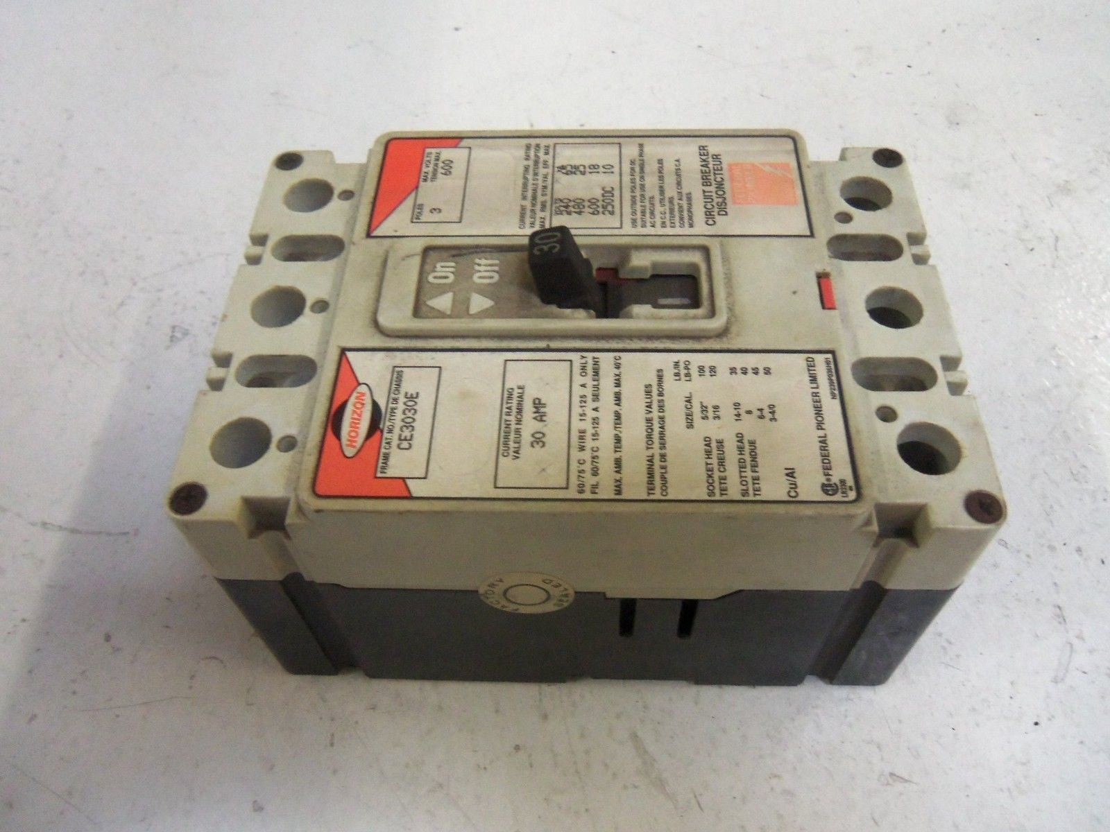 CUTLER HAMMER CE3030E *USED*