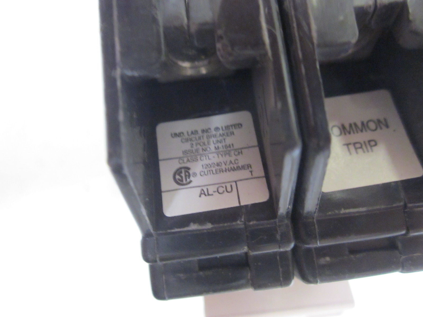 CUTLER HAMMER CH250 CIRCUIT BREAKER 2P 50A *USED*