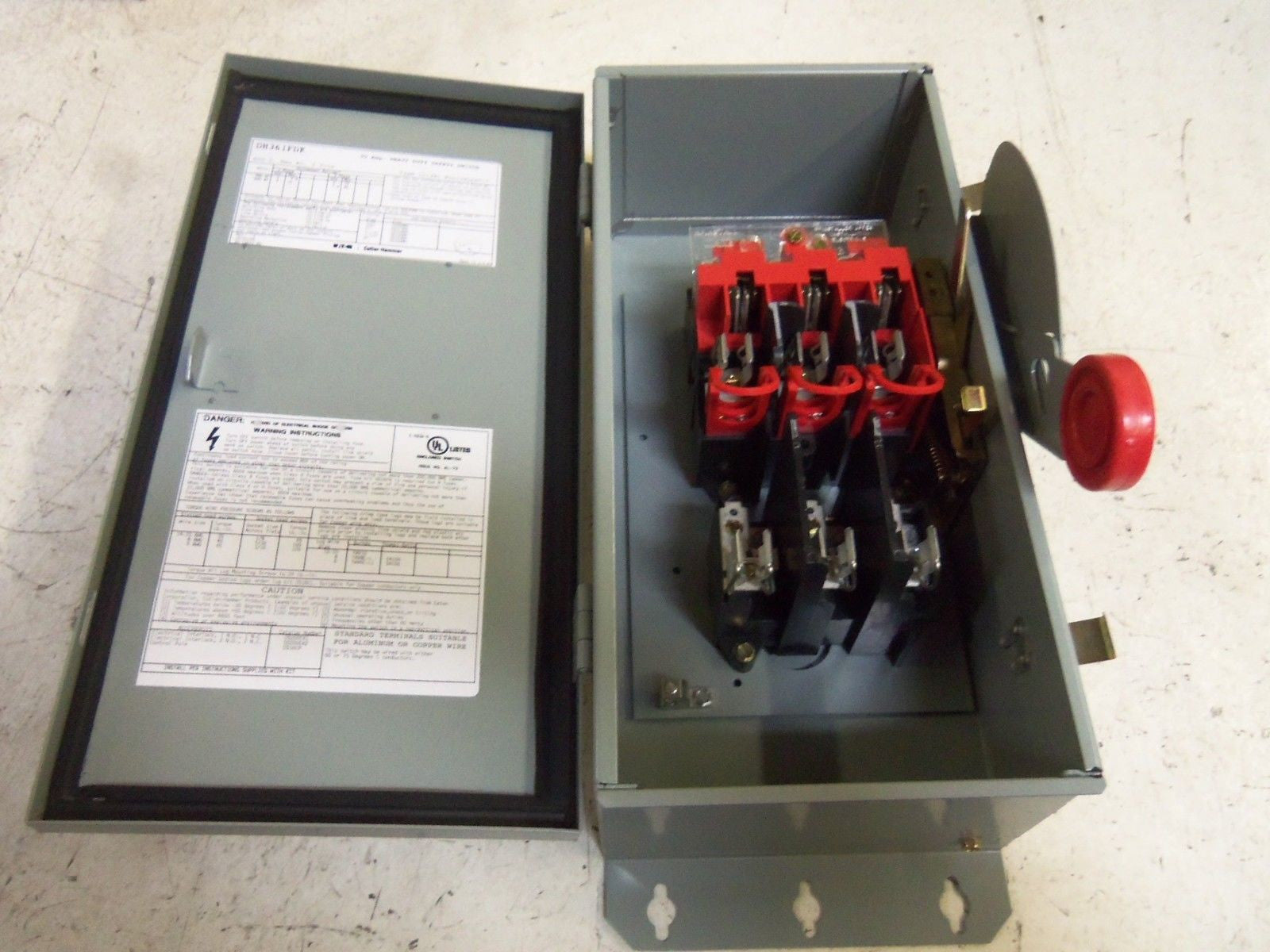 CUTLER HAMMER DH361FDK SAFETY SWITCH *NEW NO BOX*