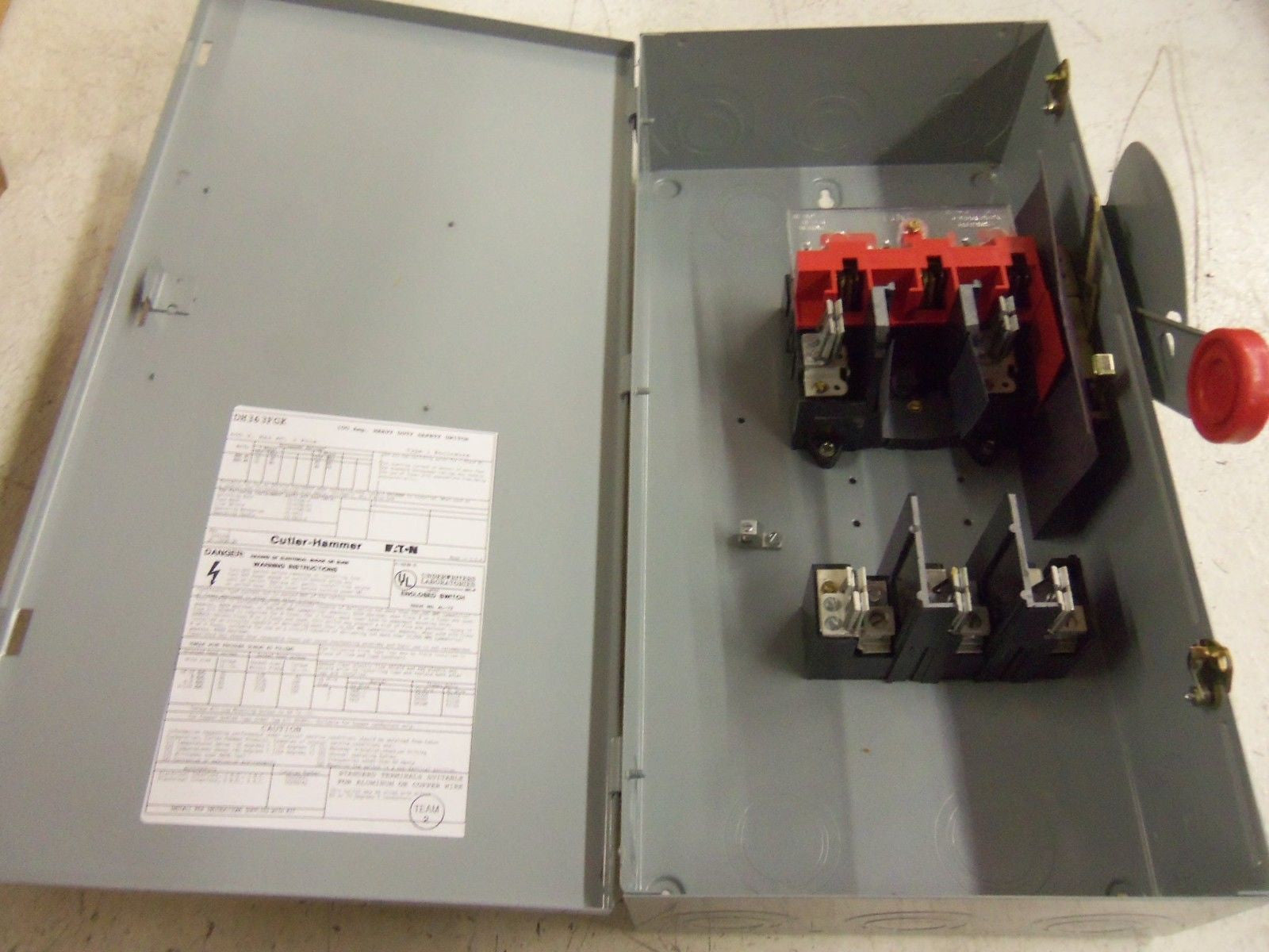 CUTLER HAMMER DH363FGK SAFETY SWITCH *NEW IN BOX*